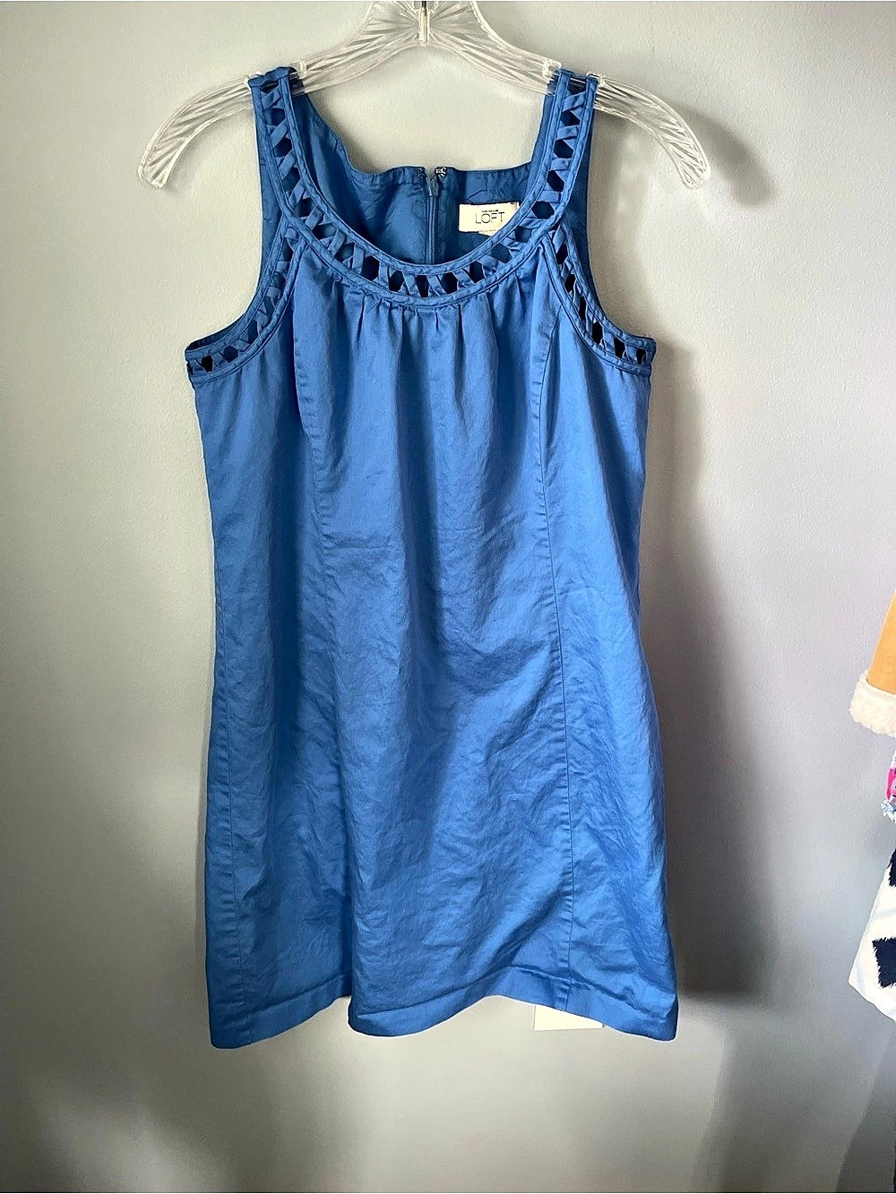 Ann Taylor LOFT Dress in Blue Size Small Like New